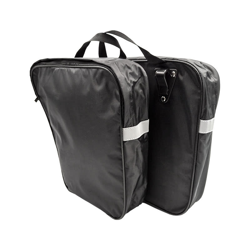 Side Bag SPORT 20lt - 30/23x33x8cm Nylon Black (Pair)