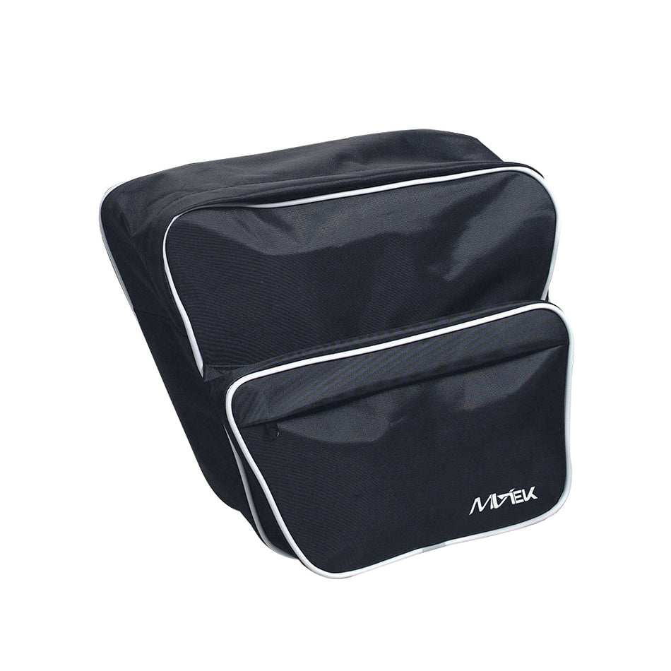 STRADA 33 Bag - 26x30x13cm Double Pocket Black