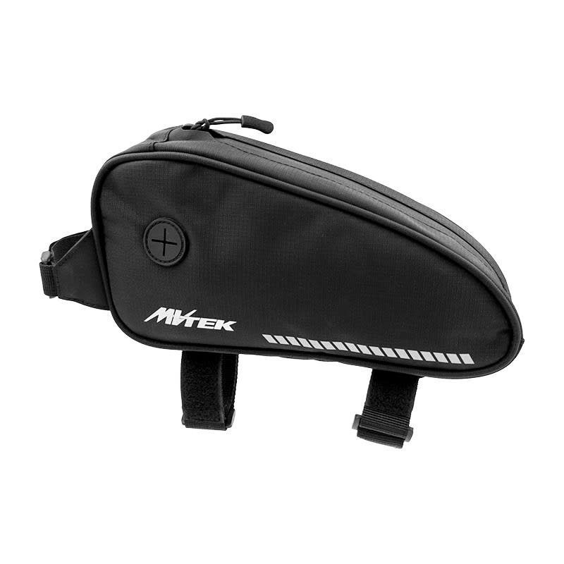 Frame Bag Upper Tube 1.2lt 22x5x11cm Black