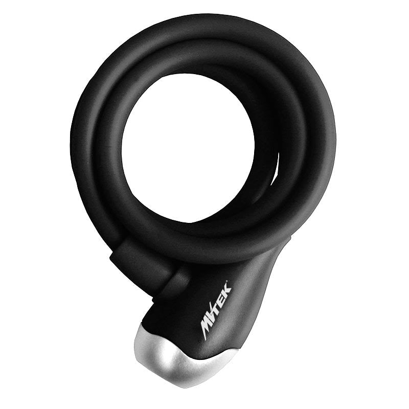 Cable Lock Diameter: 10mm x Length: 1000mm Black