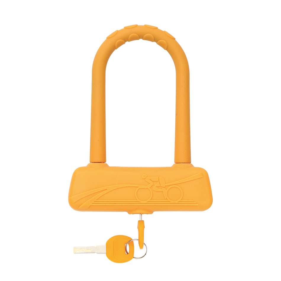 Shackle Lock 185x130mm - Base: 135mm Neon Orange