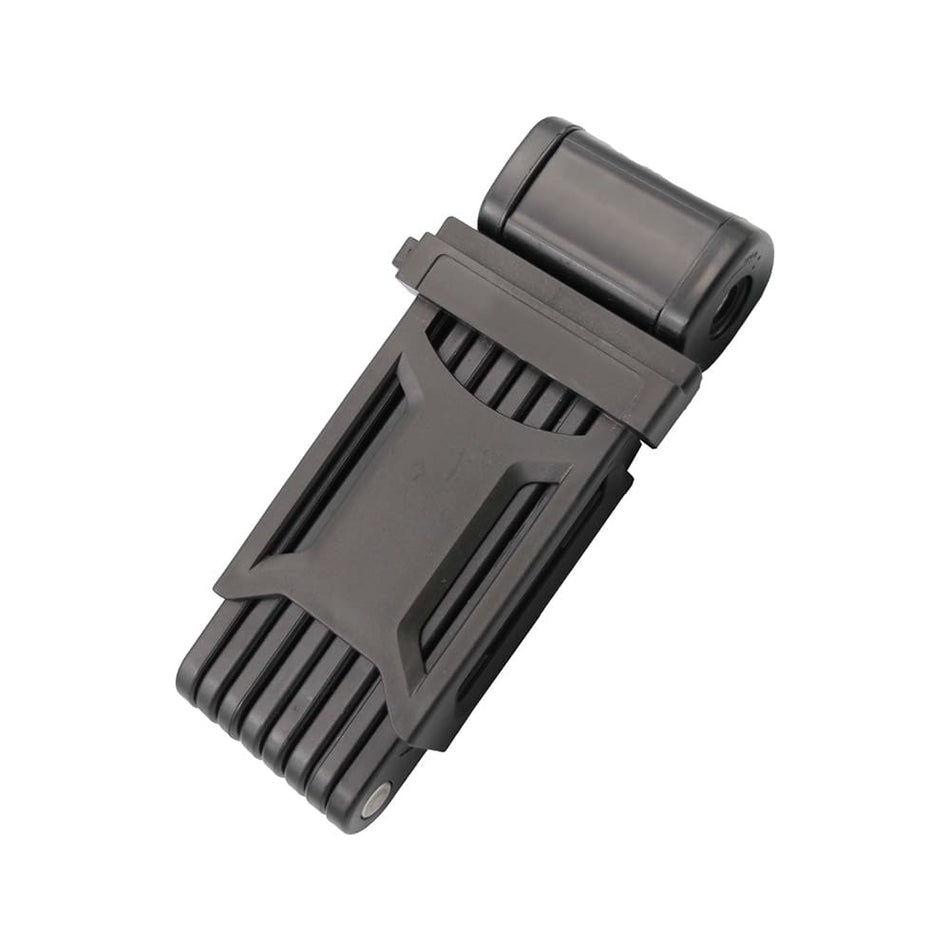 Folding Combination Lock Diameter: 8mm x Length: 1100mm Black