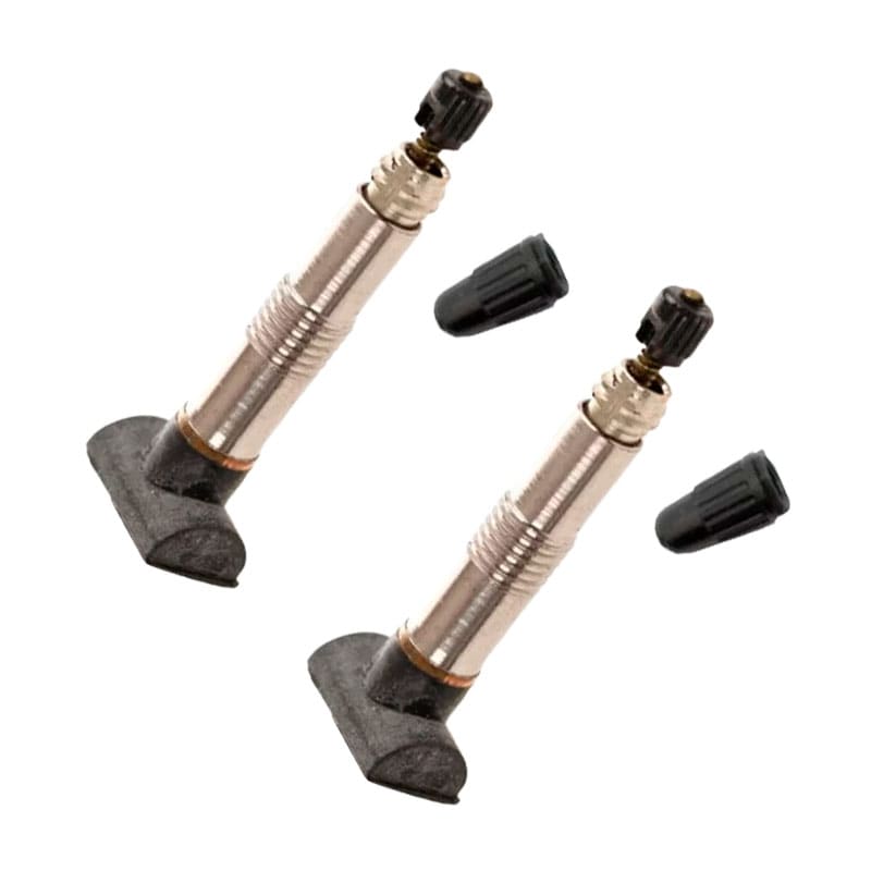 Zawory bezdętkowe PRESTA L40mm z fazowaną podstawą EASY FIT mosiądz (para)
