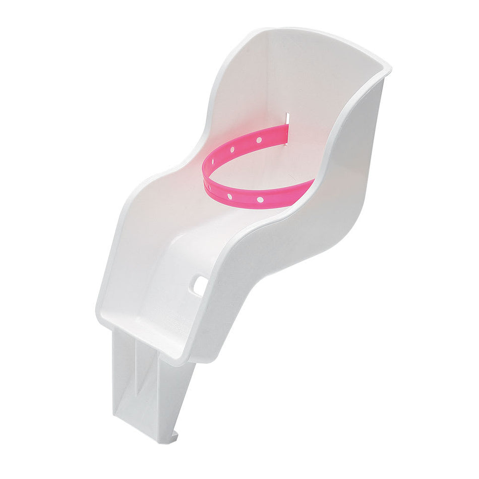 Doll Carrier White - Frame Attachment with Included Straps