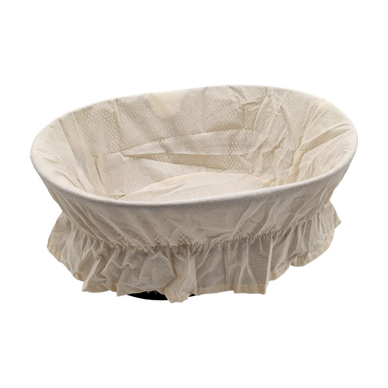 Cotton Basket Cover Cream