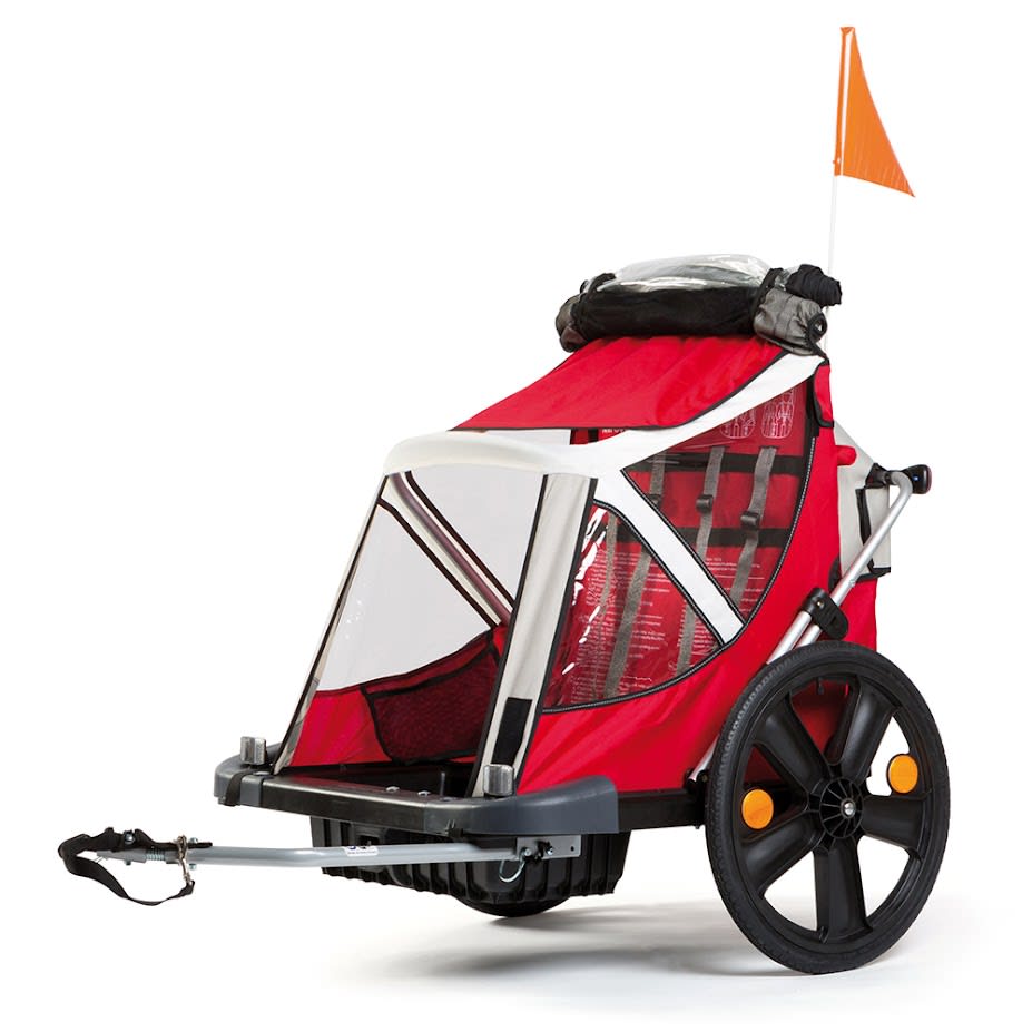 Wózek dla dziecka B-TRAVEL Czerwony (max 35kg)
