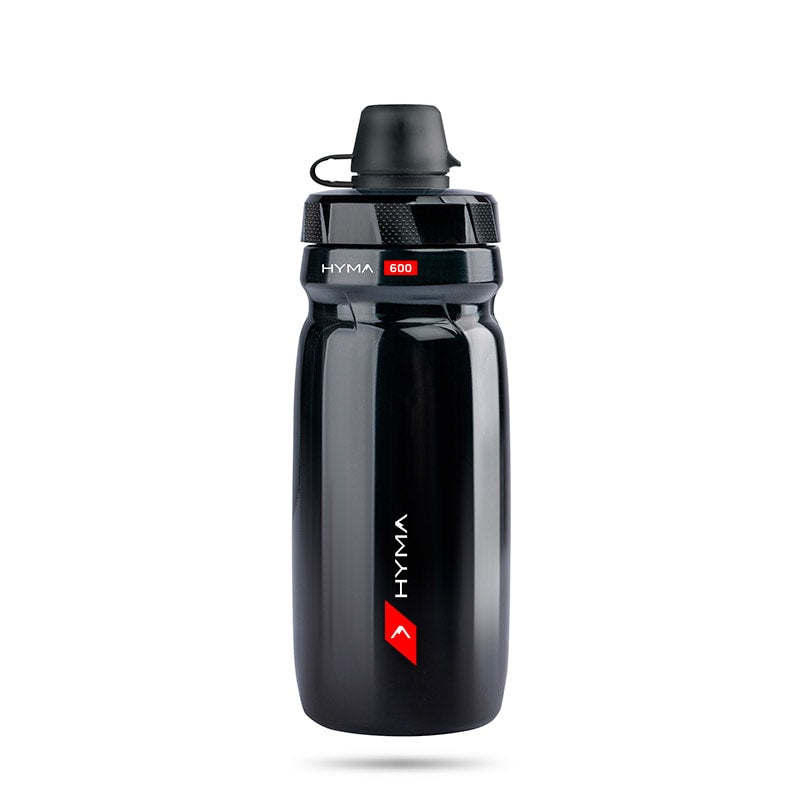 Bidon HYMA 600ml czarny z osłoną na korek