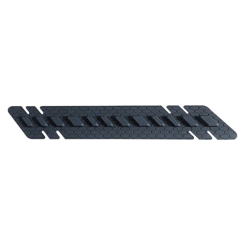 Samoprzylepna osłona łańcucha czarna 240x41mm z silikonu