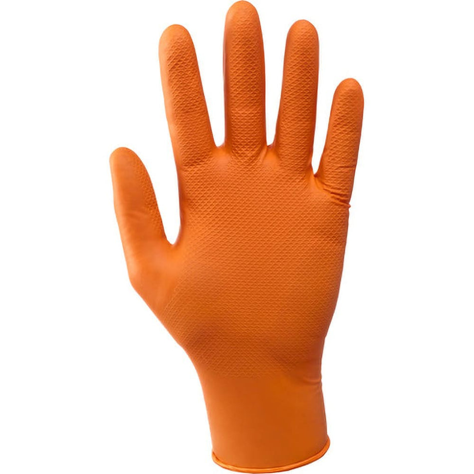 GREASE MONKEY Workshop Gloves Size: L in Reinforced Nitrile