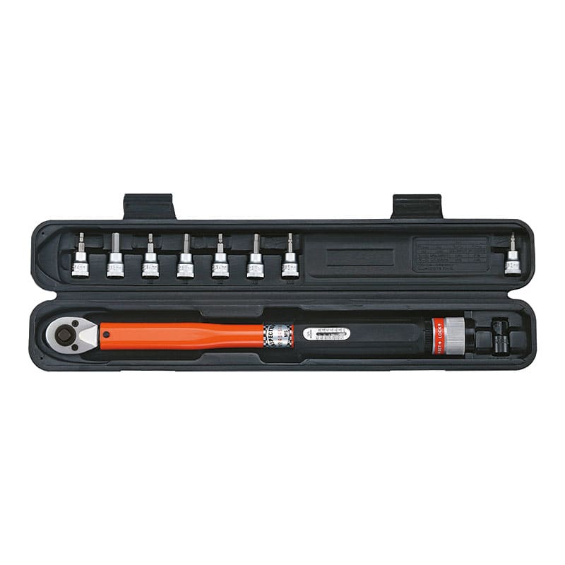 Klucz dynamometryczny 12-60nm 3/8" + nasadki