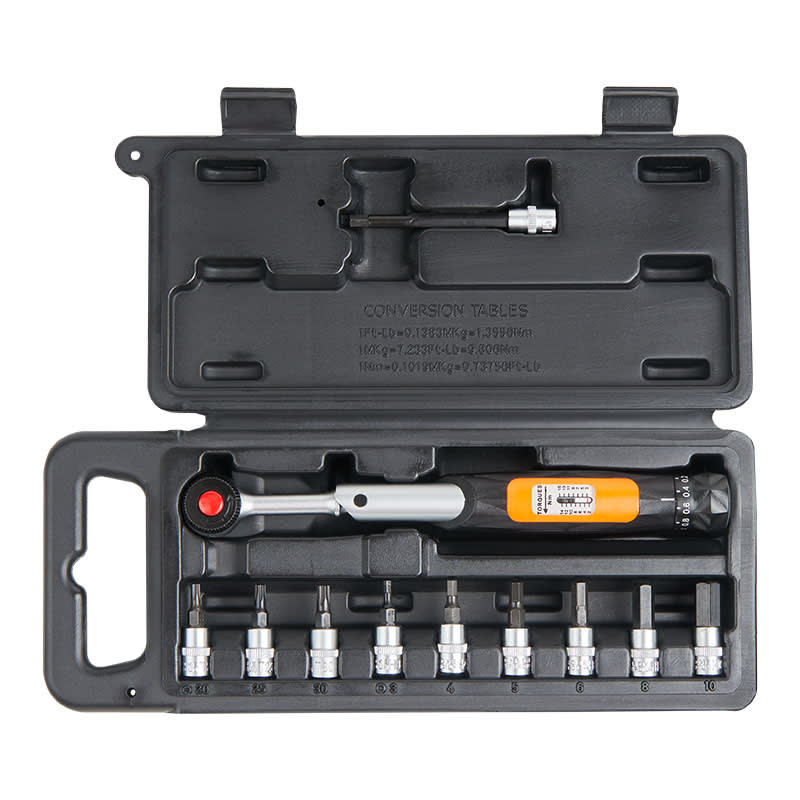 Klucz Dynamometryczny 2/15nm z Nasadkami 3-10mm + Torx 25