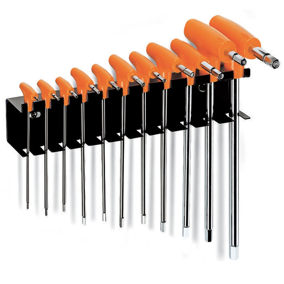 Zestaw kluczy imbusowych z uchwytem 11 szt. od 2 do 10mm