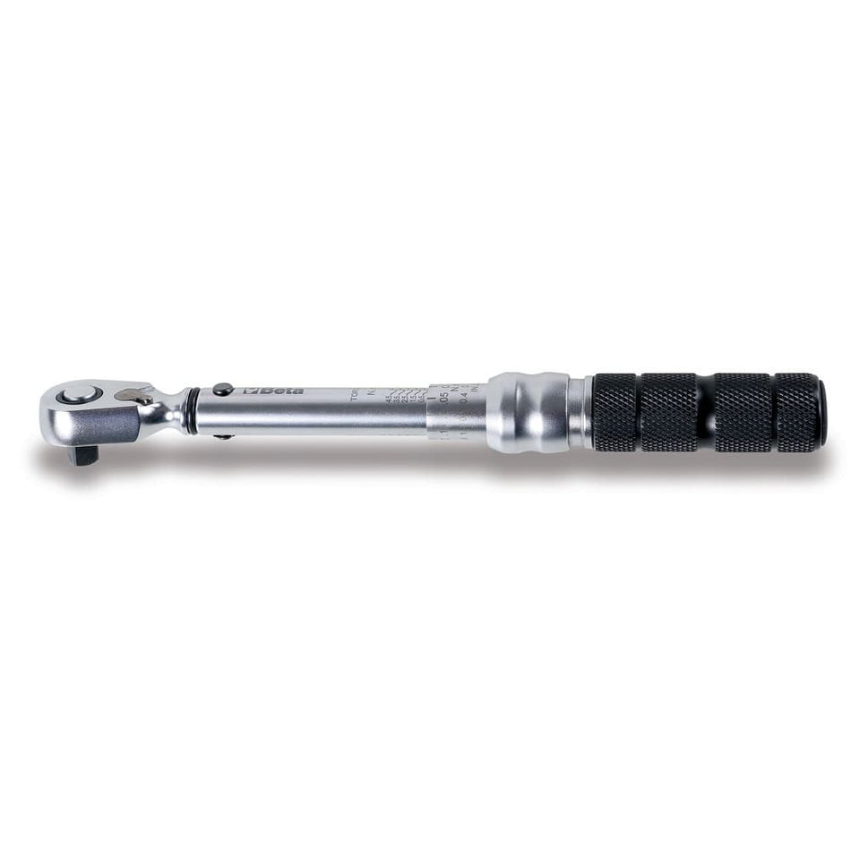 Klucz dynamometryczny z zapadką 190mm x 1/5Nm uchwyt 1/4"