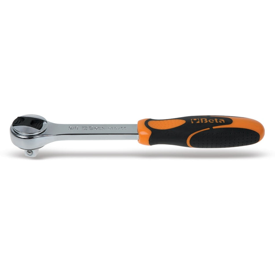 Grzechotka odwracalna 200mm do nasadek 3/8" z 72 zębami - Blister