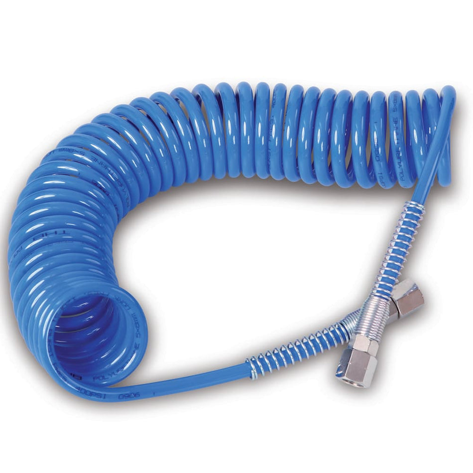 Wąż spiralny gazowy BSP 4m do kompresora 1/4"
