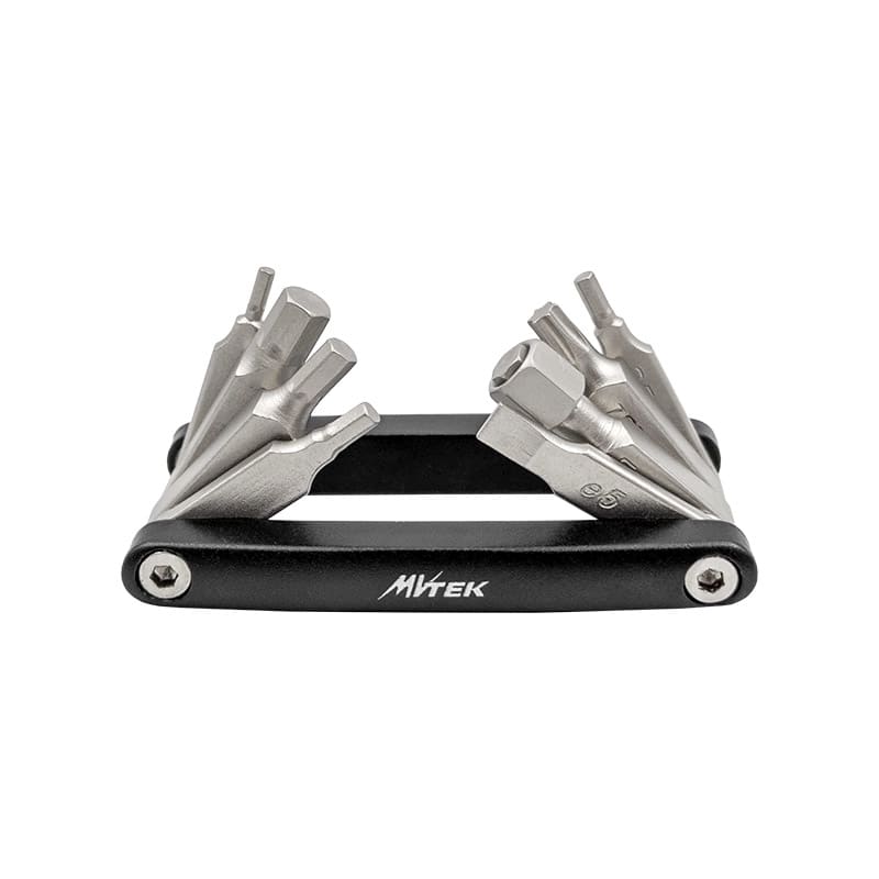 9-in-1 Aluminum Multitool Screwdrivers + Hex