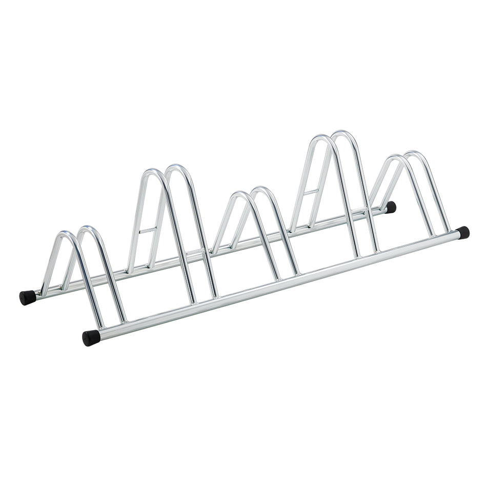 Półka 128x42cm x Wysokość: 38cm 5 Miejsc ze Stali Srebrna