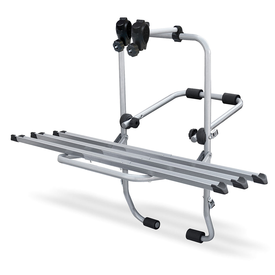 STEELBIKE Rear Bike Rack for 3 Bikes in Silver Steel