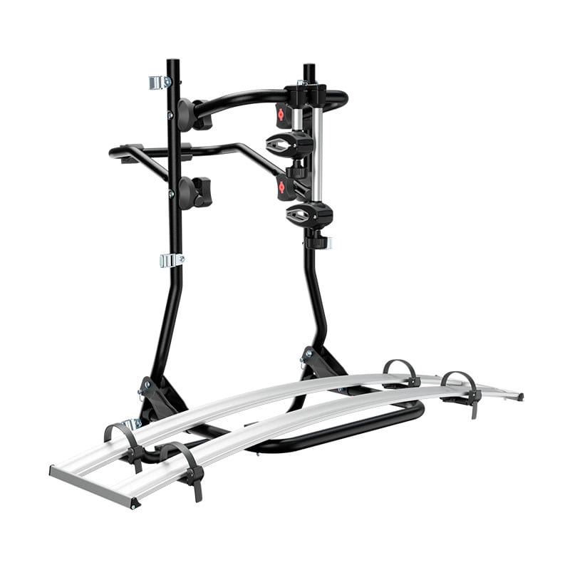 COBRAP Rear Bike Rack for 2 E-Bikes Silver Steel