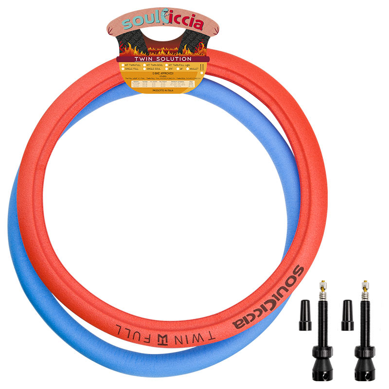 SOULCICCIA (ZESTAW) 27,5"x45mm Twin Full (2 Sztuki) + 2 Zawory TBL