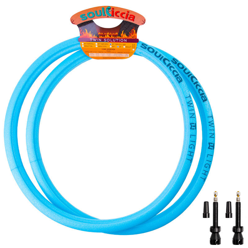 SOULCICCIA (ZESTAW) 27,5"x43mm Twin Light (Para) +2 Zawory AIRGLIDE