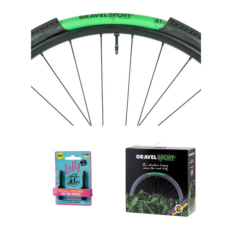 PTN (ZESTAW) GRAVEL XS 700x40-47 + zawory 60mm