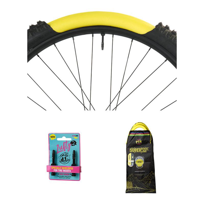 PTN (ZESTAW) SUPER ROKKLINE L 27,5x2,50-3,00" + zawory 47mm