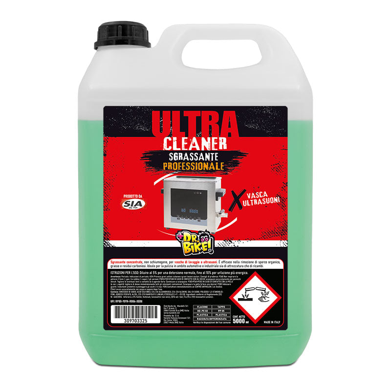 DR.BIKE OFFICINA - Płyn do kąpieli ultradźwiękowej - ULTRA CLEANER - 5l
