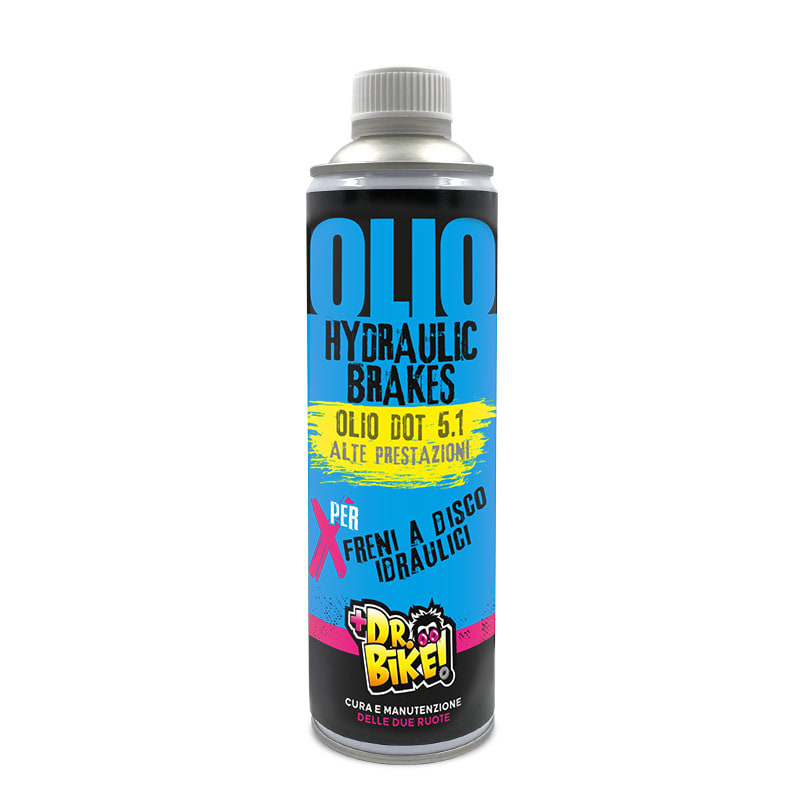 DR.BIKE OLEJE - Syntetyczny olej hamulcowy DOT 5.1 - 500ml