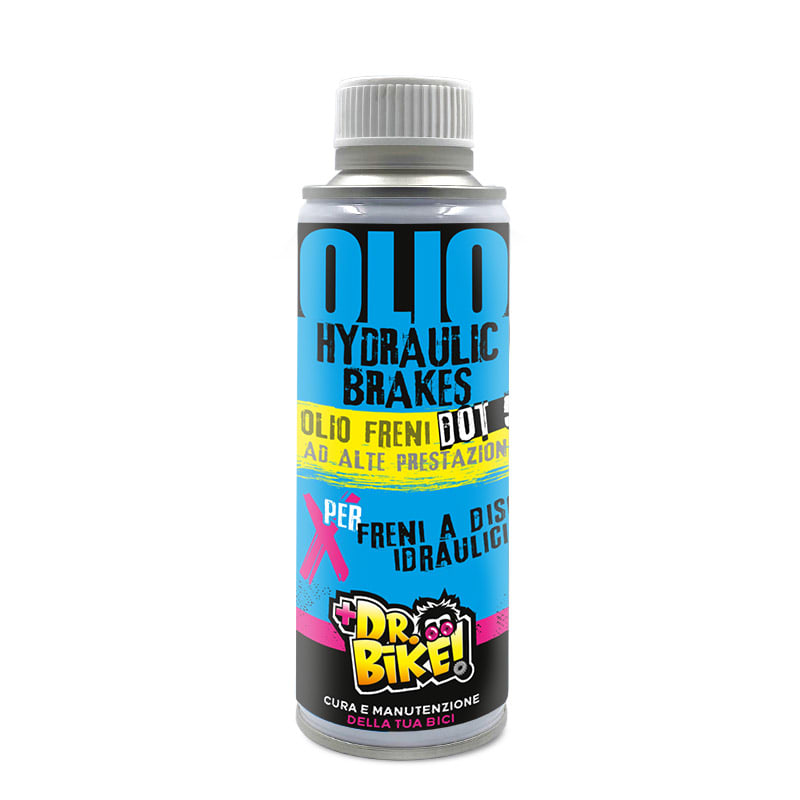 DR.BIKE OLEJE - Syntetyczny olej do układu hamulcowego DOT 5.1 - 250ml