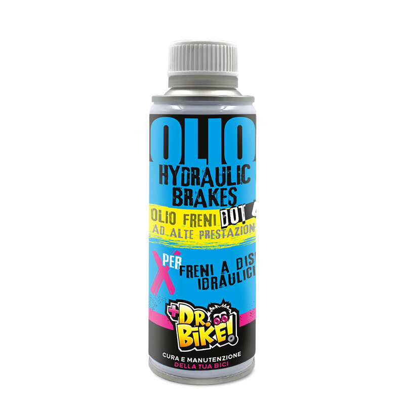 DR.BIKE OLEJE - Syntetyczny olej do układu hamulcowego DOT 4 - 250ml
