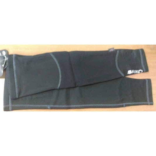 2 paires manches cyclistes Briko Azamuff Dynamo, noir