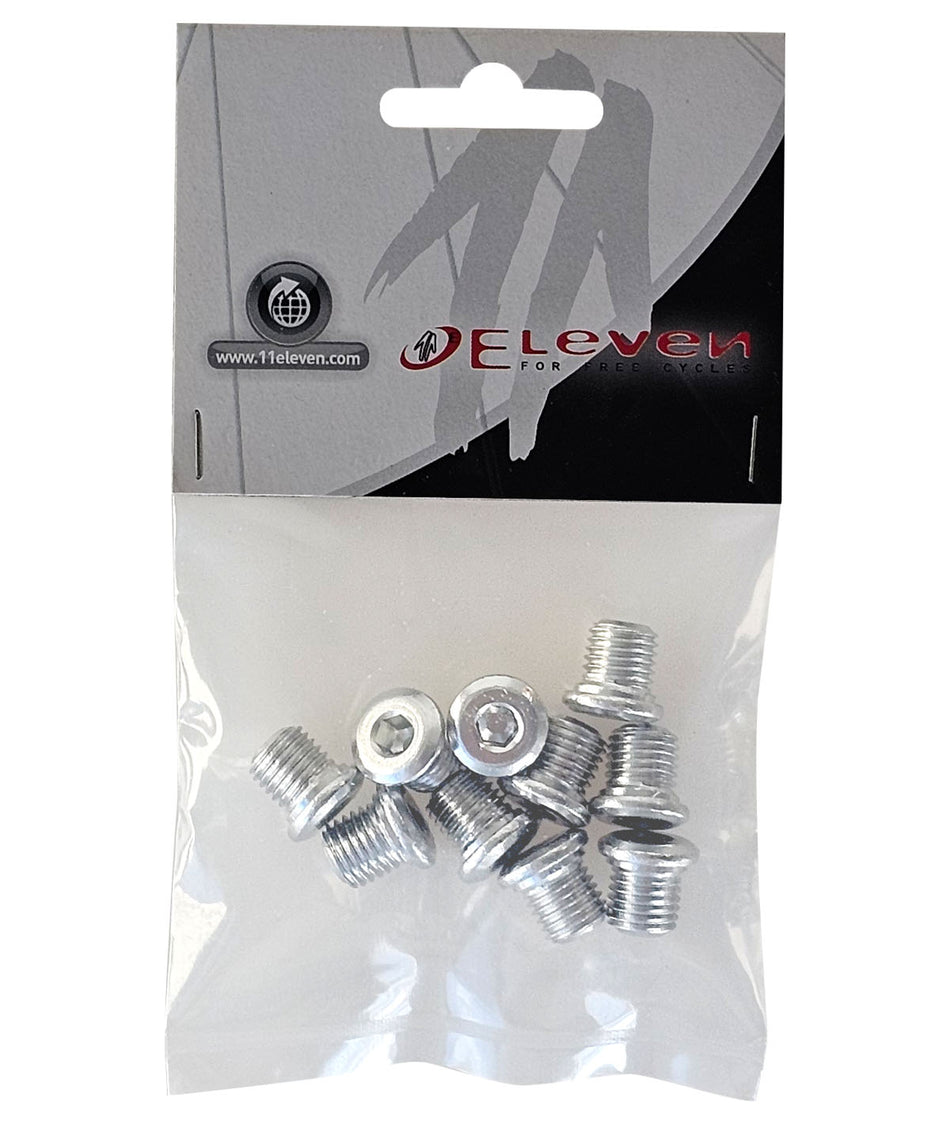 Eleven brake mount cover bolts