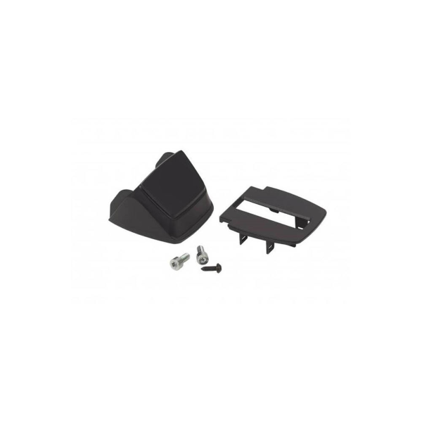 Bosch - Plastic lock box kit. Upper and lower bracket, 1 slotted thread screw 3.5x12 and 2 hex socket head screws M5x12 included.