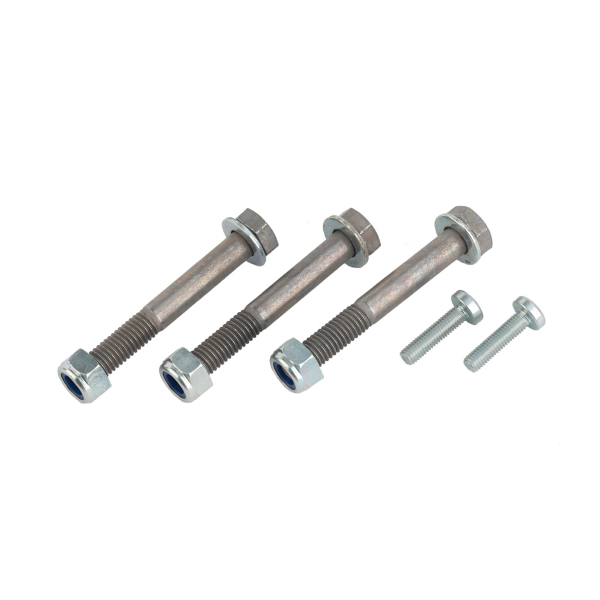 Bosch - Drive unit screw kit. 3 fixing screws. Washer, nut, and 2 cylinder head screws included.
