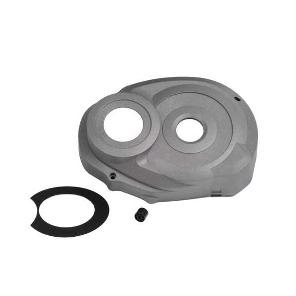 Bosch - Active Line protective cover left platinum. Left Cover Ring, black and spacer bushing included.