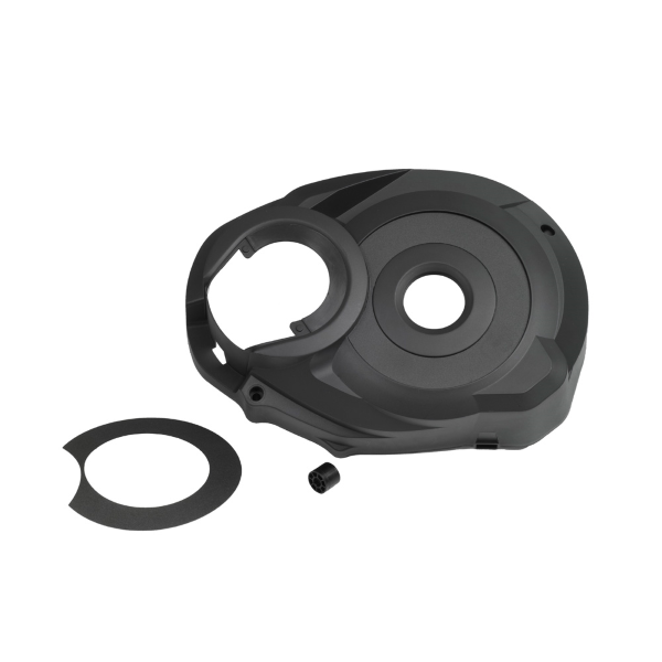 Bosch - Performance Line protective cover left anthracite. Left black Cover Ring and spacer bushing included.