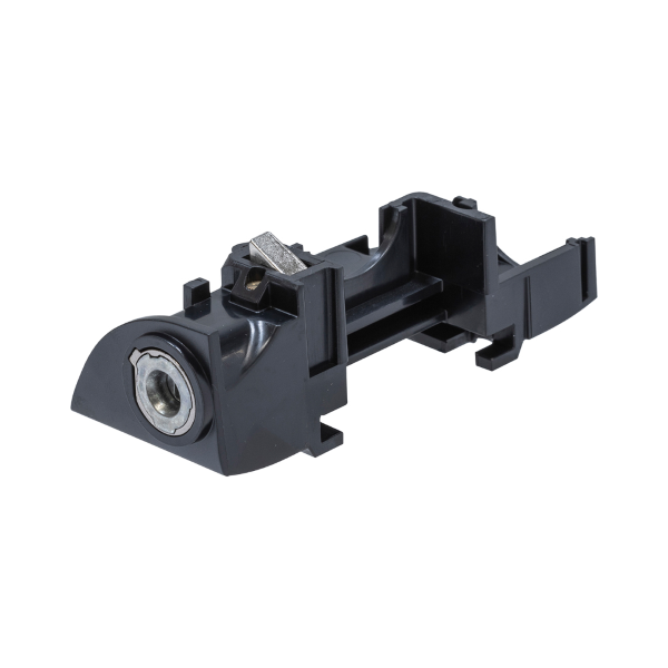 Bosch - XPlus Lock Cylinder for Rack Battery, Black, Bosch BES2, (BDU2XX, BDU3XX, BDU4XX), Abus, includes cylinder and keys