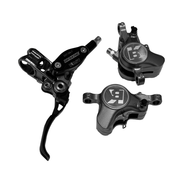 Braking - PAIR OF F.I.R.S.T. DISC BRAKES - 5mm KEVLAR AND BRAIDED STEEL HOSE