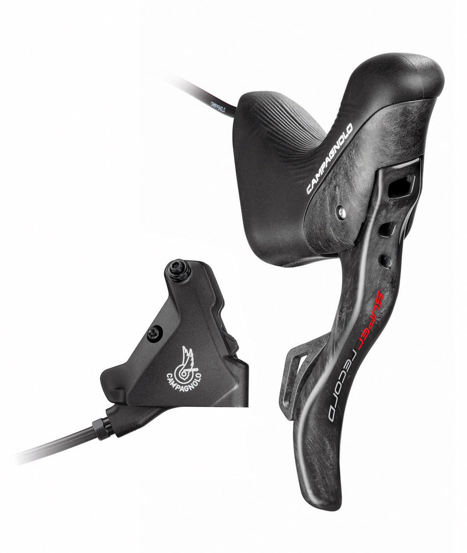 Campagnolo Ergopower DB Left Super Record EPS 12v. + Rear Caliper 140 with Oil