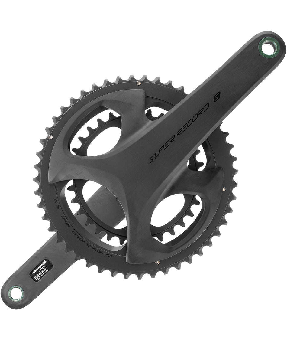Campagnolo Super Record S WRL Pro-Tech Carbon 12v. crankset with Power Meter for WRL groups