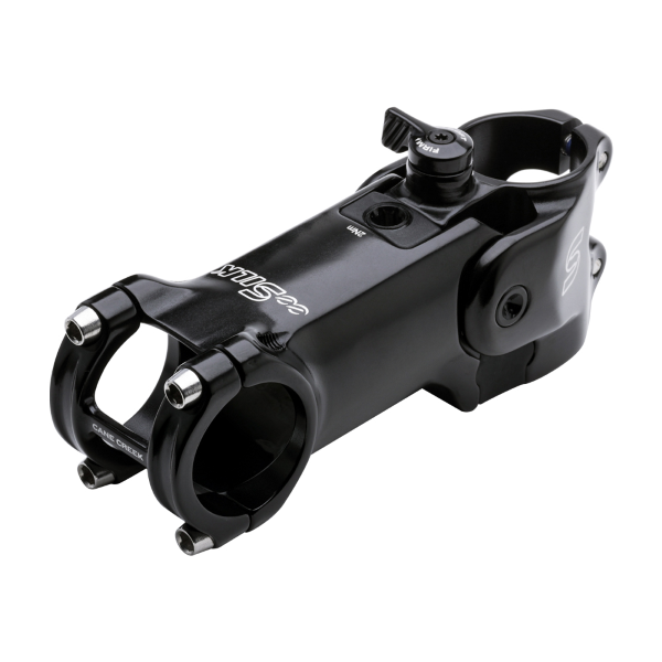 Cane Creek - Amortyzowany mostek EESILK Climb Switch -6° - 90 mm, czarny, skok 20 mm
