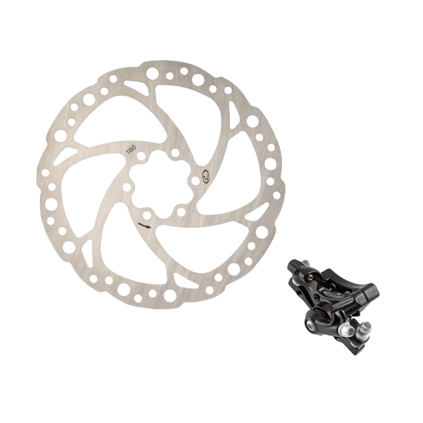 Easy - LOGAN DX2007 mechanical disc brake + rotor