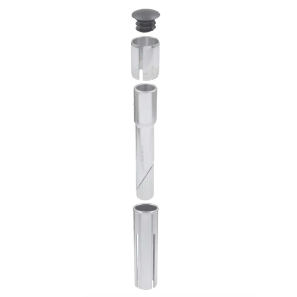 Easy - Set of A-Head Adapter 25.4/28.6 mm for 22.2/25.4 mm Threaded Headsets - silver