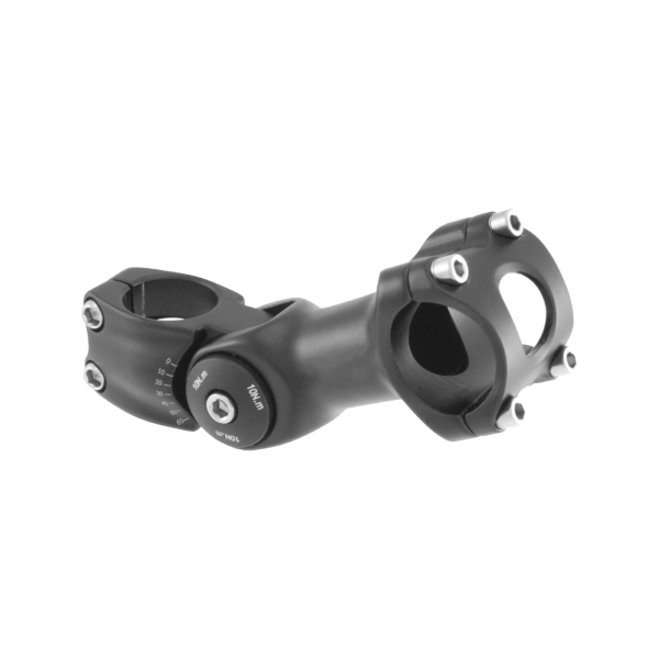 Easy - Regulowany mostek TREKKER 0°/+60° do kierownicy 31,8 mm