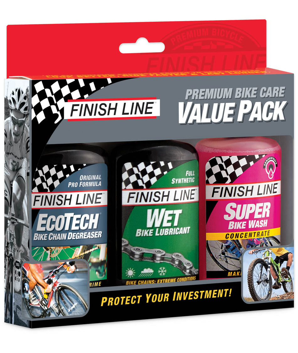 Zestaw Finish Line Value Pack 3 produkty po 120 ml