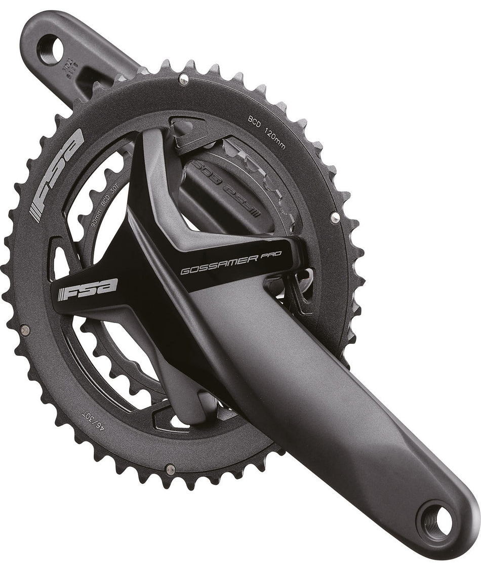 Gossamer PRO BB386 Chainset BCD 120/90 39/53 172.5mm B1