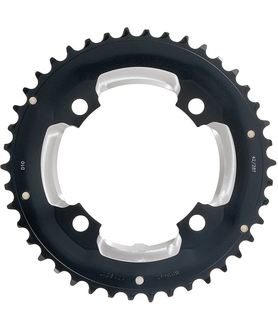 Polini E-Bike Chainring BCD 104 D.38 4F M11/D10 2X WB419