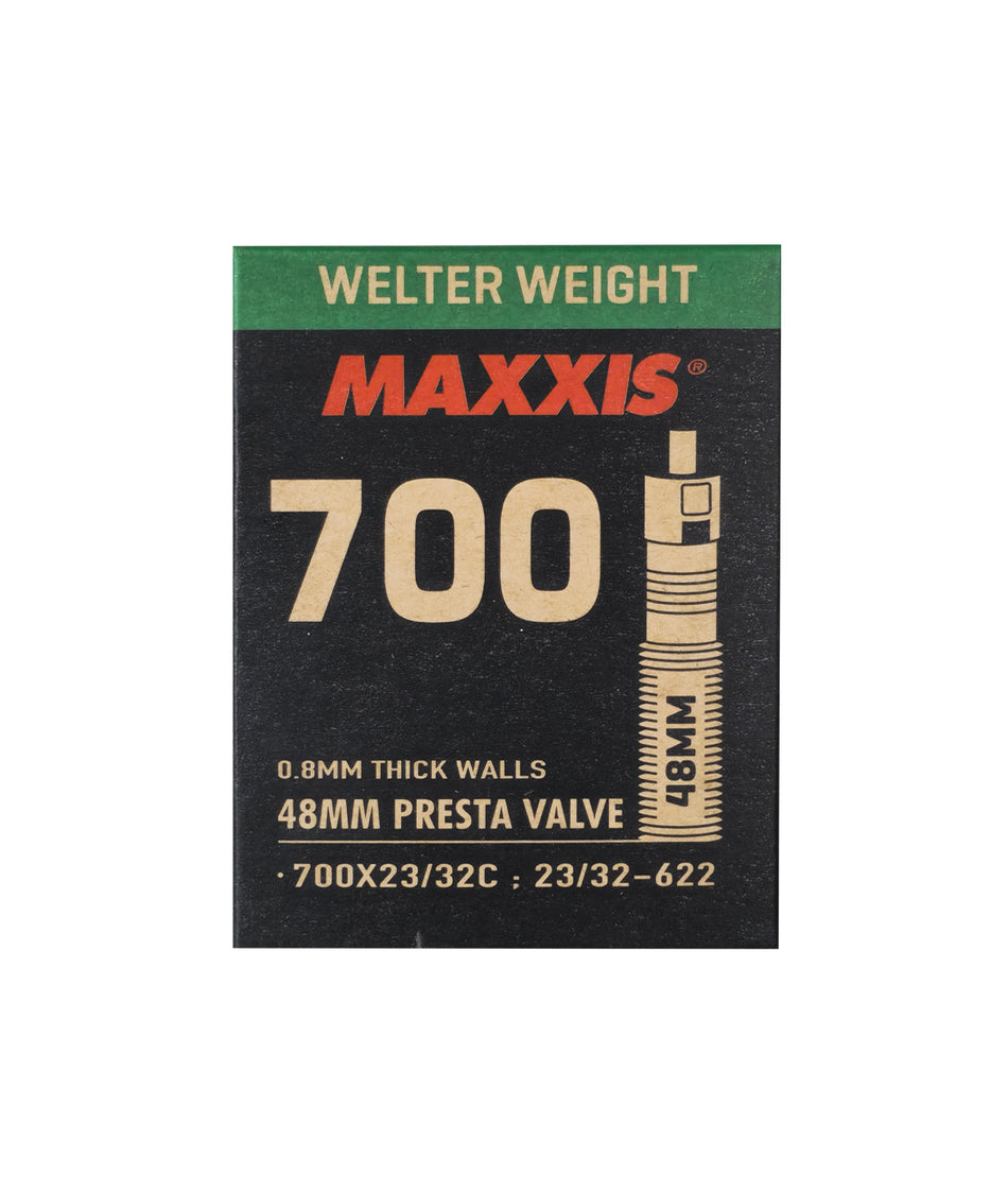 Dętka Maxxis Welter Weight 700x23/32c presta 48mm demontowalna