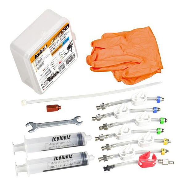 Icetoolz - UNIVERSAL BLEEDING KIT FOR MY25 Shimano Road / Sram Bleeding Edge DISC BRAKES